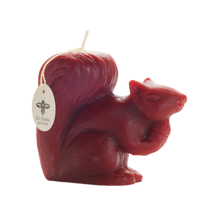 Big Dipper Wax Works | Beeswax Squirrel Candle