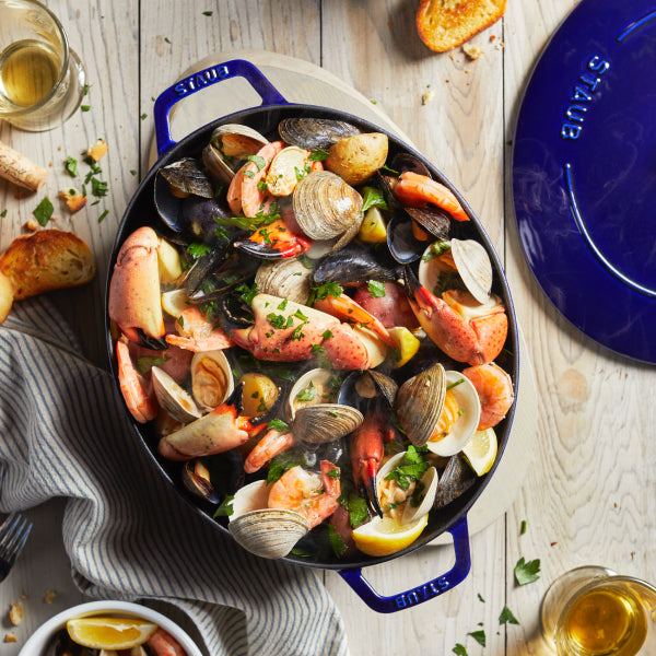 Staub | Wide Oval Dutch Oven - Cherry