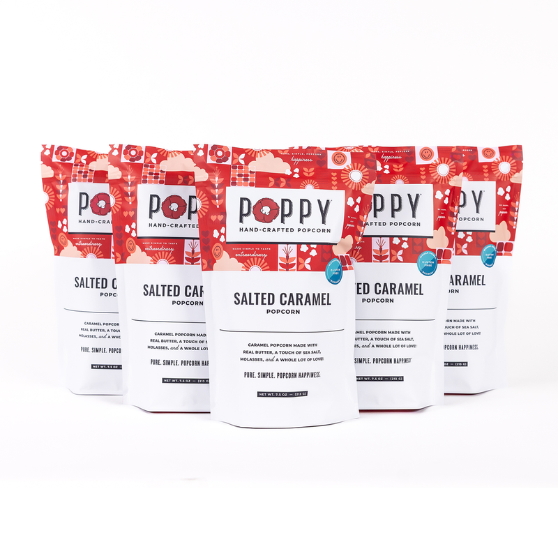 Poppy Handcrafted Popcorns | Salted Caramel