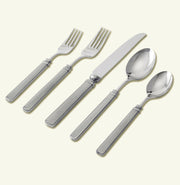 Match | Italian Pewter Gabriella Flatware + Serving Pieces.
