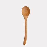 Jonathan's Spoons | Serving Spoons - Short Wide crafted from cherry wood, showcasing smooth, durable design, perfect for versatile kitchen use. Ideal for Athens Cooks' discerning clientele.