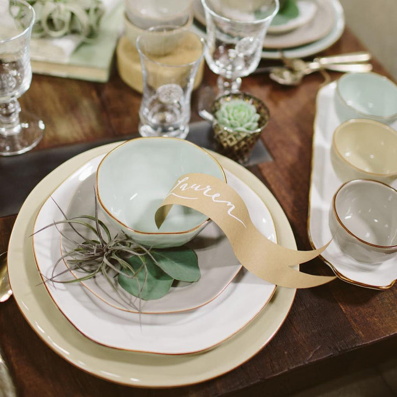 Skyros Designs | Cantaria Coupe Dinner Plate, White