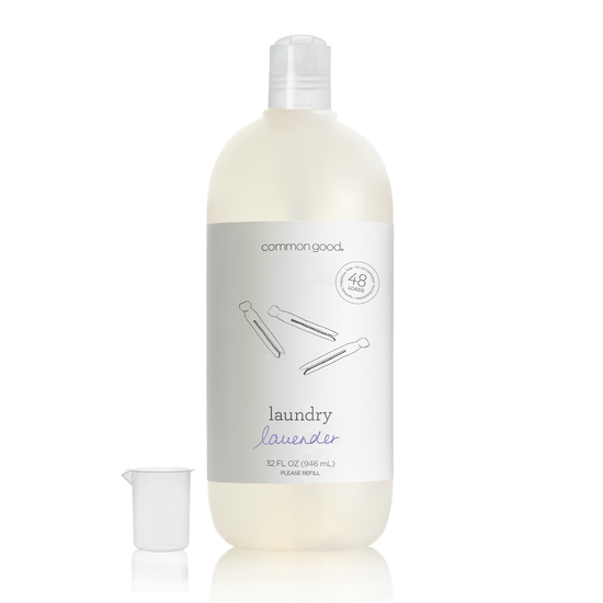 Common Good | Laundry Detergent Bottle - 32 oz Bergamot