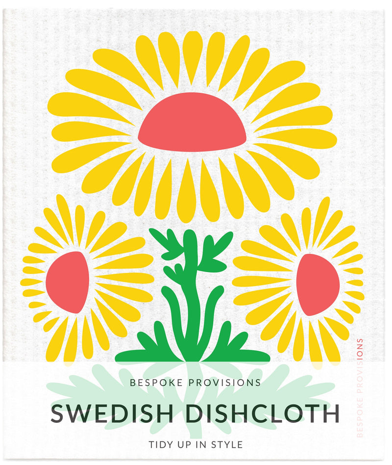Bespoke Provisions | Sunflower Swedish Dishcloth