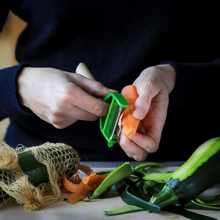 Opinel | T Duo Peeler - Wooden Handle