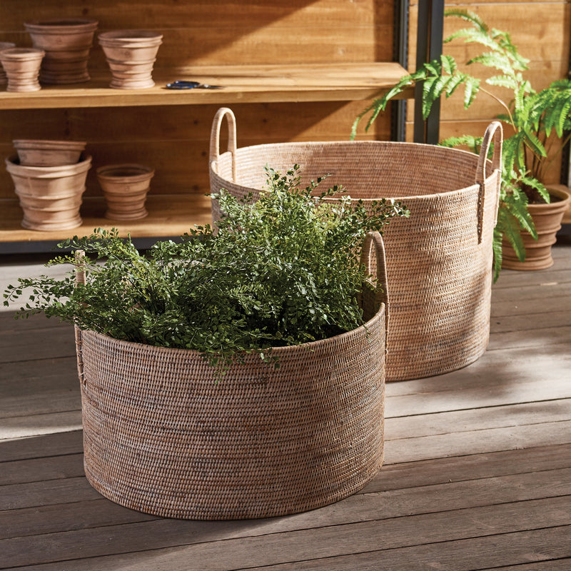 Napa Home & Garden | Burma Rattan Hampers With Handles