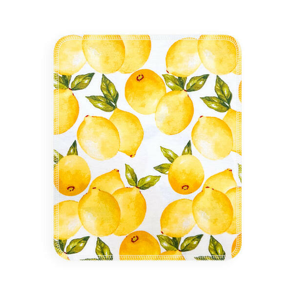 Marley's Monsters UNpaper® Towels - Vintage Oranges, 12 Pack, eco-friendly, reusable cotton flannel towels ideal for versatile kitchen use, available at Athens Cooks.