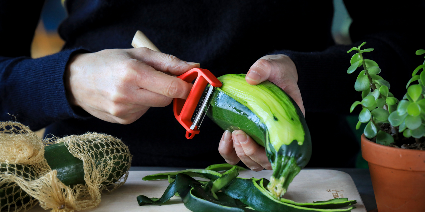 Opinel | T Duo Peeler - Wooden Handle.