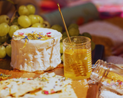 Flouwer Co. | Floral Garnishing Salt, a sofi™ GOLD AWARD winner, features sea salt with edible flower petals and herbs, in eco-friendly packaging.