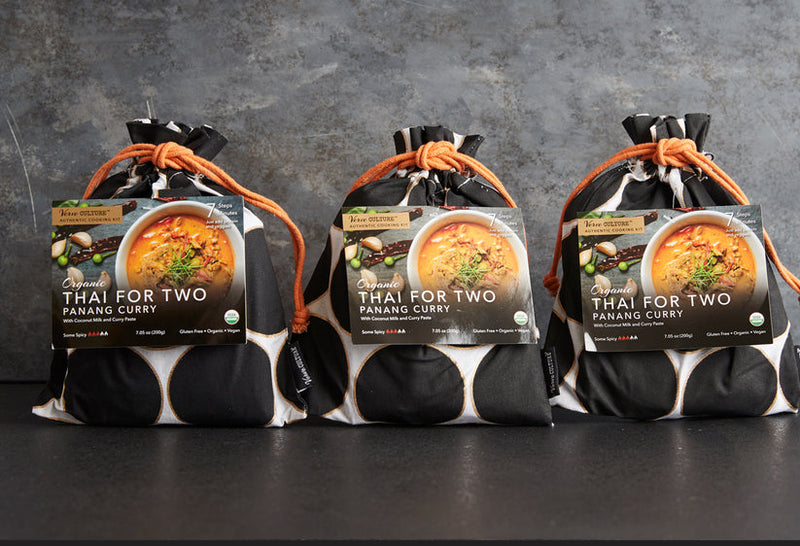 Thai for Two | Cooking Kit - Panang Curry with ingredients for an authentic Thai meal, perfect for cooking enthusiasts and gifting, available at Athens Cooks.