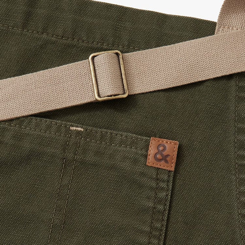 Hedley & Bennett | Essential Apron, Vintage Wash Mosswood