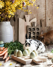 Farmhouse Pottery | Farmhouse Wooden Eggs - Dozen.