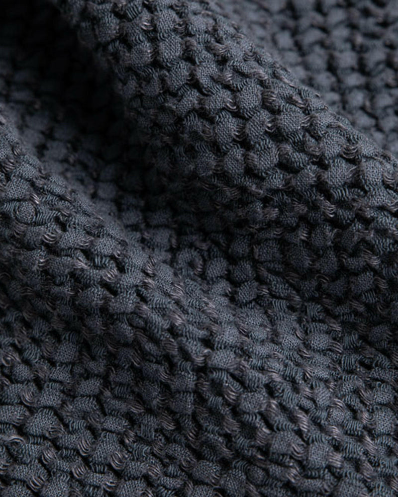 MagicLinen | Waffle Kitchen Towels - Large Forest Green, featuring a textured, absorbent waffle weave, ideal for efficient drying and maintaining freshness in your kitchen.