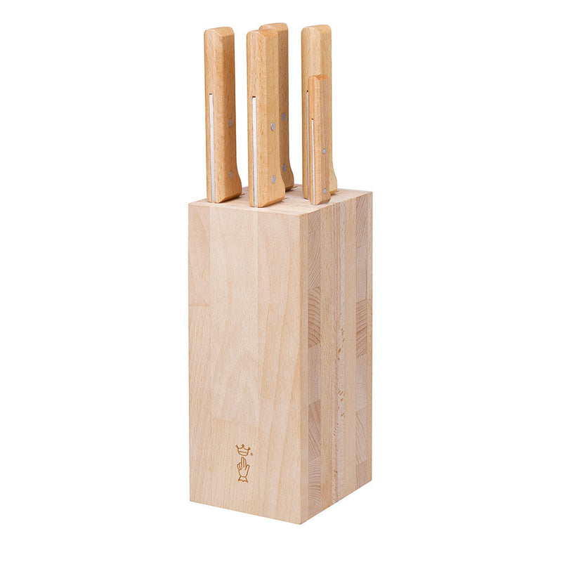 Opinel | 5-Slot Beech Wood Knife Block