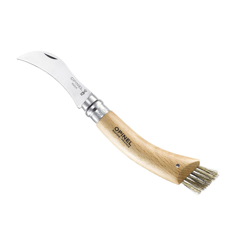 Opinel | N°8 Mushroom Knife + Brush
