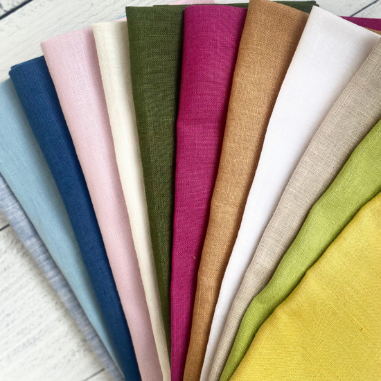 Arte Italica & Crown Linen Designs | Washed Linen Napkin - Evergreen