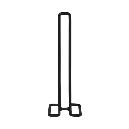 Blomus | Wires Paper Towel Holder - Black, a sleek powder-coated steel design, ideal for organizing paper towels on kitchen countertops.