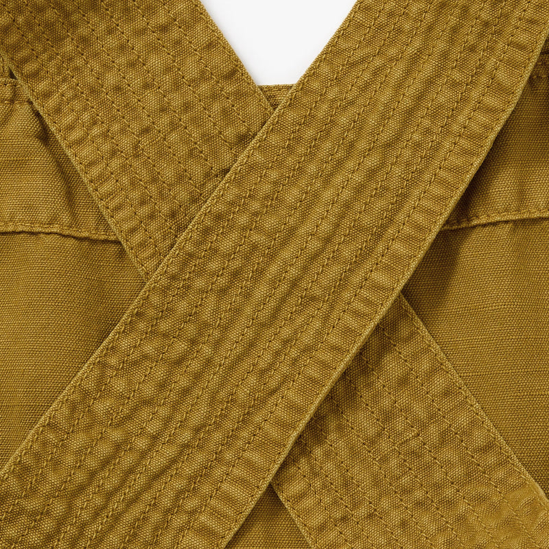 Hedley & Bennett Smock - Yuzu — fabric and fit detail