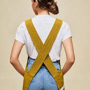 Hedley & Bennett Smock - Yuzu — fabric and fit detail
