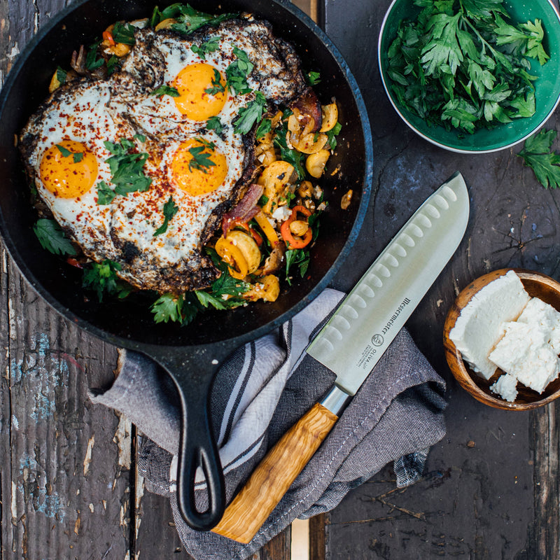 Messermeister | Leather Magnetic Edge Guard - 4": Brown