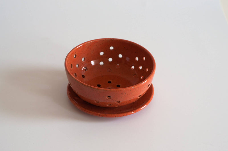 RachaelPots - Small Berry Bowl With Dish: Sage
