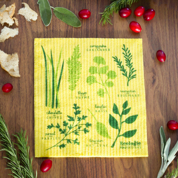 Ecologie | Les Fines Herbes Swedish Dishcloth.