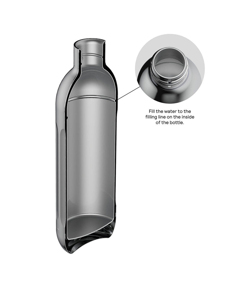 Aarke | Stainless Steel Bottle, 500 ml