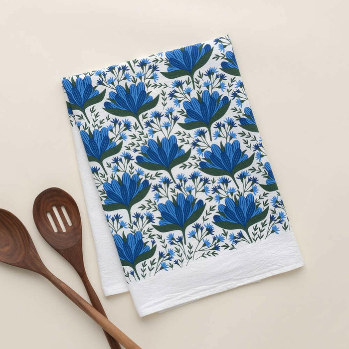 HAZELMADE | Blue Gentian Tea Towel