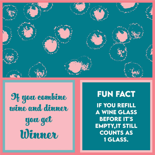 Drinks on Me - Napkin: Refill Wine/Winner, 5x5 double-sided cocktail napkin, 20-pack, perfect for adding humor to gatherings.