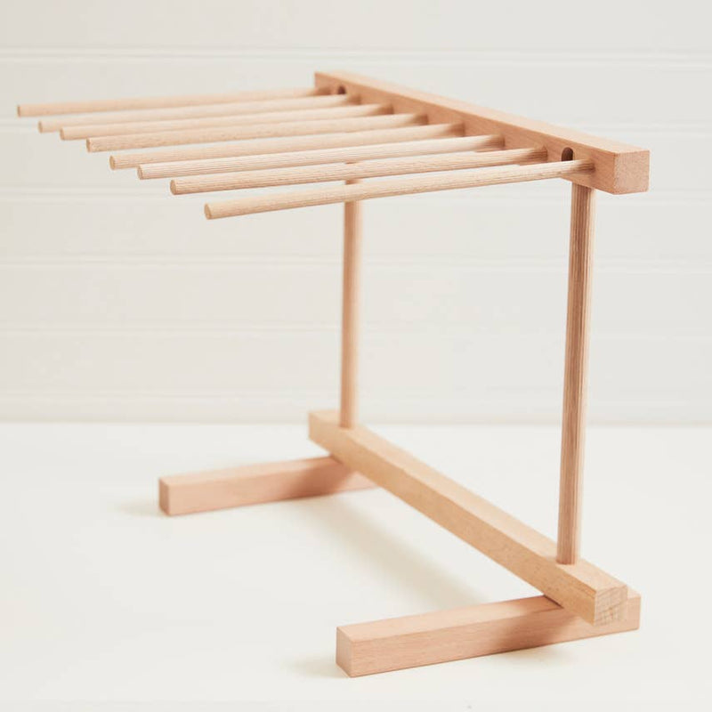 Verve Culture | Beechwood Collapsible Pasta Drying Rack