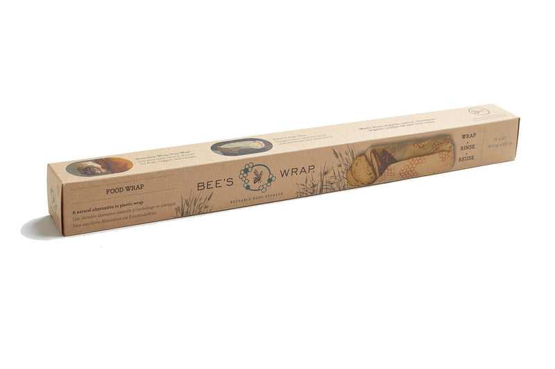 Bee's Wrap - Cut-to-Size Roll - Mushroom Magic, Limited Edition Print, in eco-friendly packaging, showcasing its versatile, reusable beeswax-coated cotton for sustainable kitchen use.