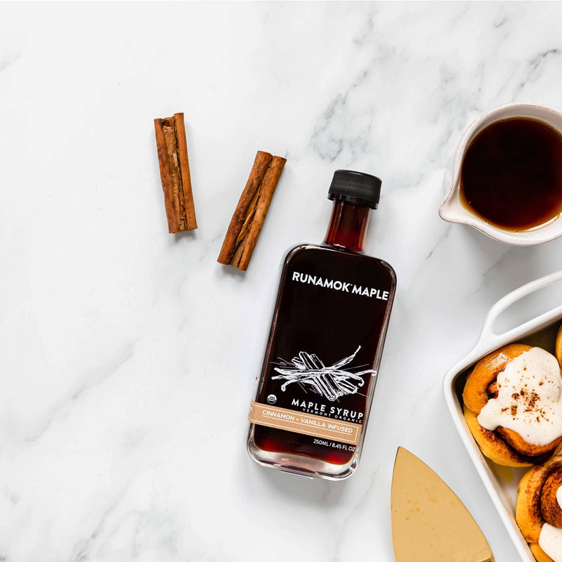 Runamok | Maple Syrups - Cinnamon + Vanilla Infused