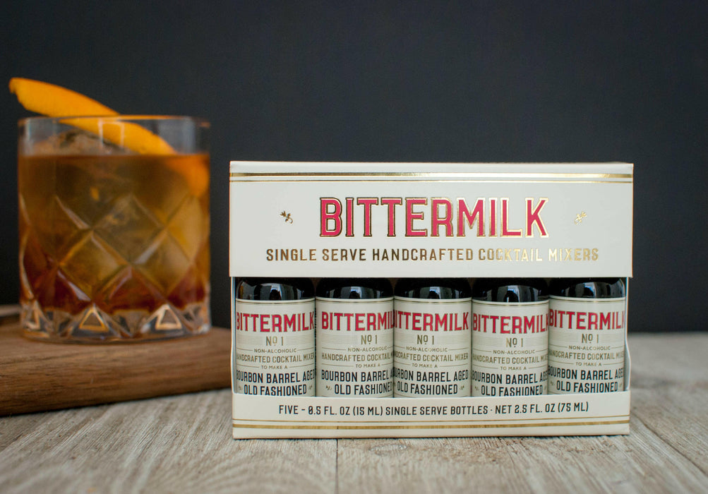 Bittermilk | Single Serve No.1 Bourbon Barrel Aged Old Fashioned