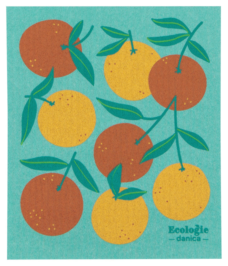 Ecologie | Oranges Swedish Dishcloth