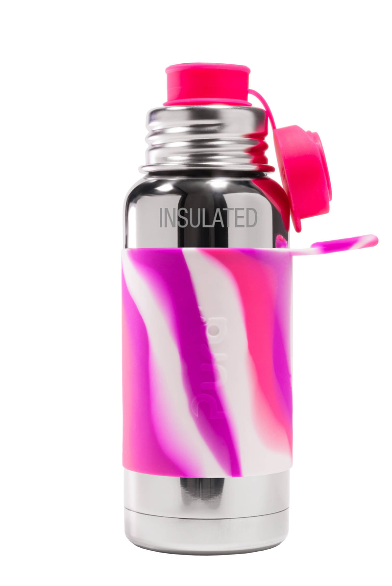 PURA STAINLESS | Big Mouth® Sport 16oz Insulated Bottle, Black