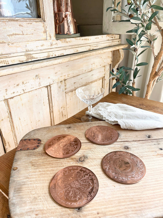 Coppermill Kitchen | Vintage Inspired Coasters - Set of Four