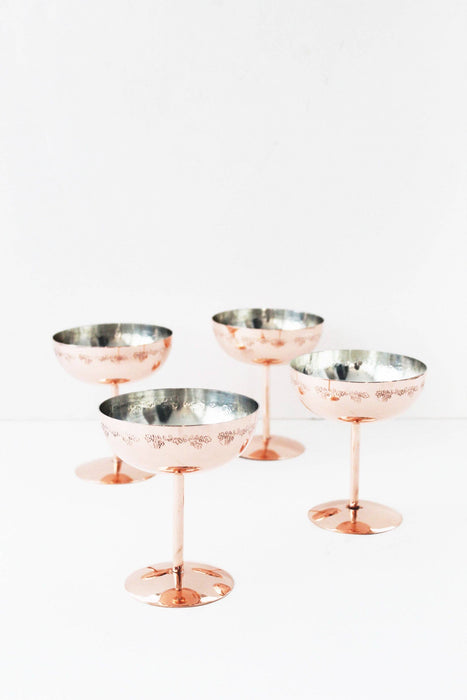 Coppermill Kitchen | Vintage Inspired Coupe Glass