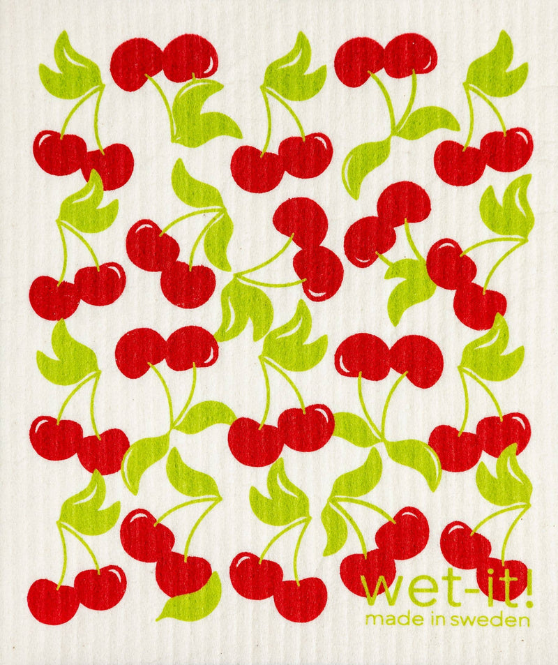 Bespoke Provisions | Cherries Swedish Dishcloth