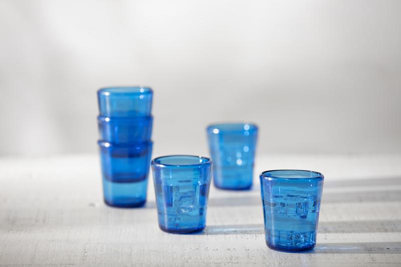 Zwiesel Fortessa | Veranda Double Old Fashioned Sky Blue Tumbler, 14oz
