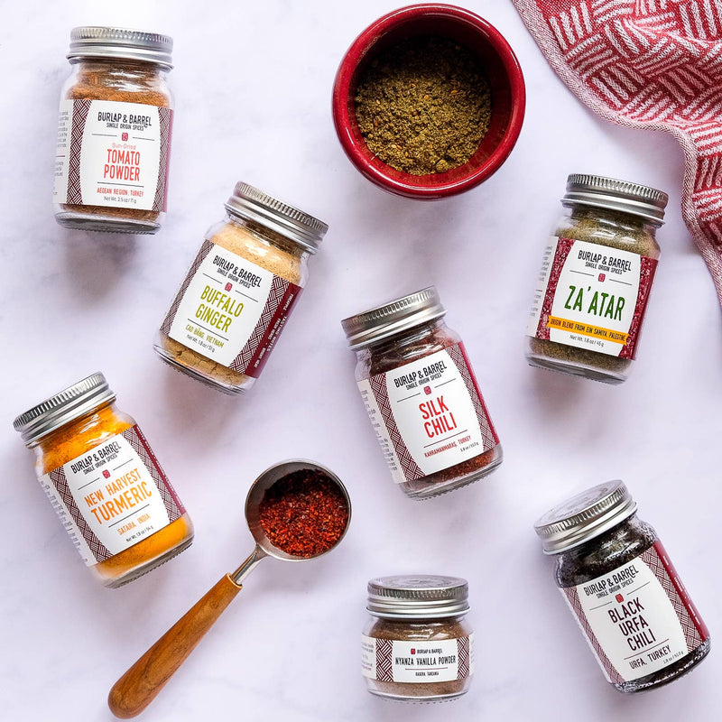 Burlap & Barrel | Wild Ramps - Single Origin Spice & Seasoning: 0.9 oz glass jar