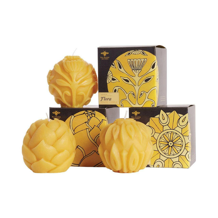 Big Dipper Wax Works | Beeswax Sphere Candles