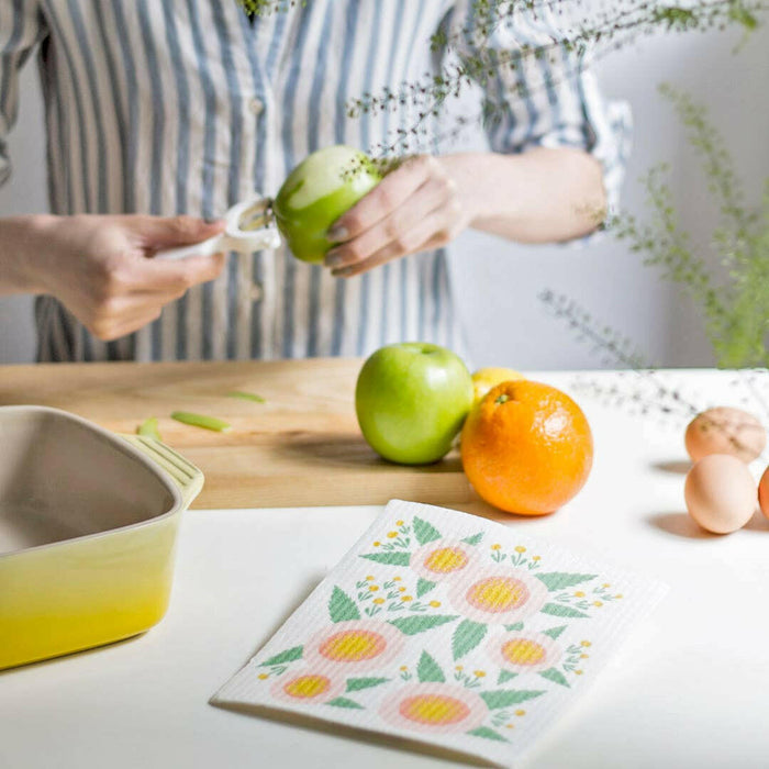 Ecologie | Rosa Swedish Dishcloth.