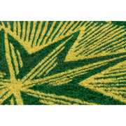 WILLIAMSBURG Merry & Bright Star Handwoven Doormat.