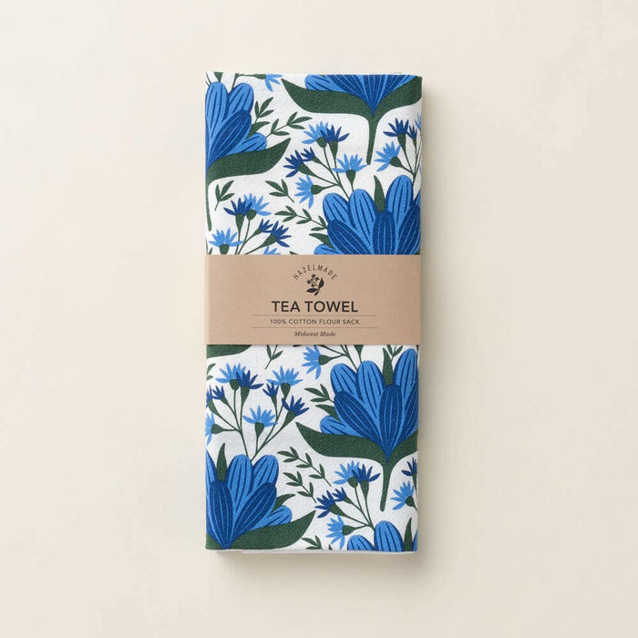 HAZELMADE | Blue Gentian Tea Towel