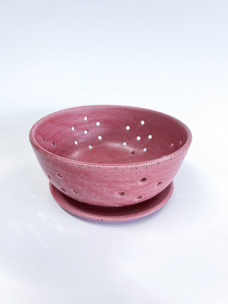 RachaelPots - Large Berry Bowl With Dish: Red