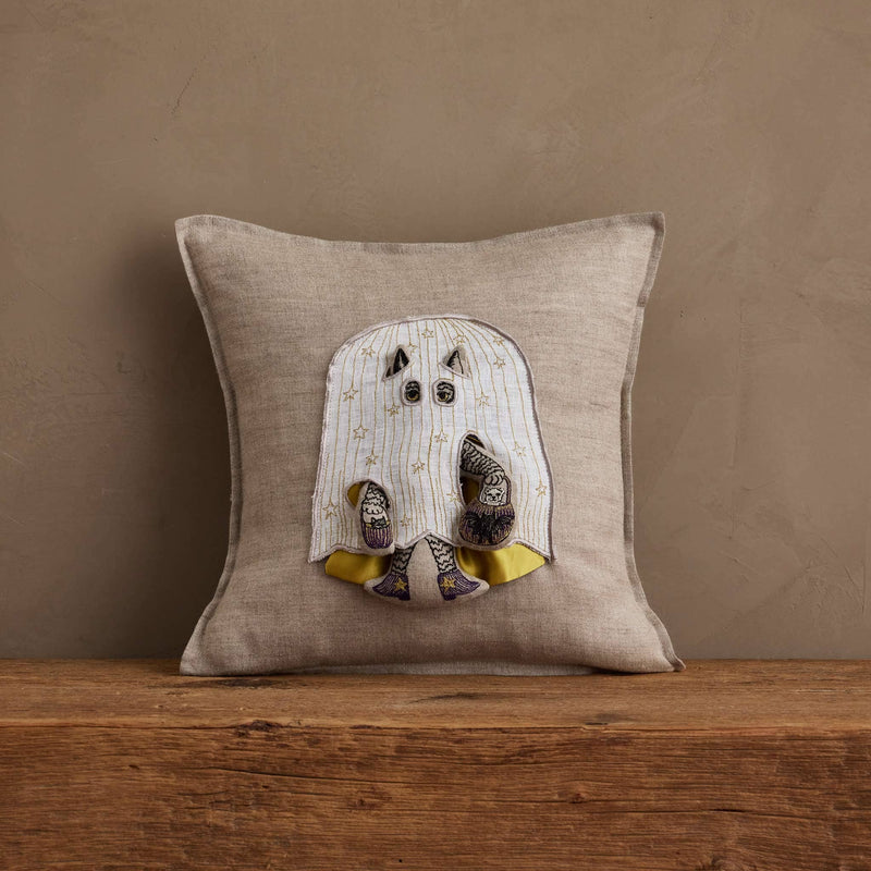 Coral & Tusk - Ghost Kitty Pocket Pillow: Cover Only