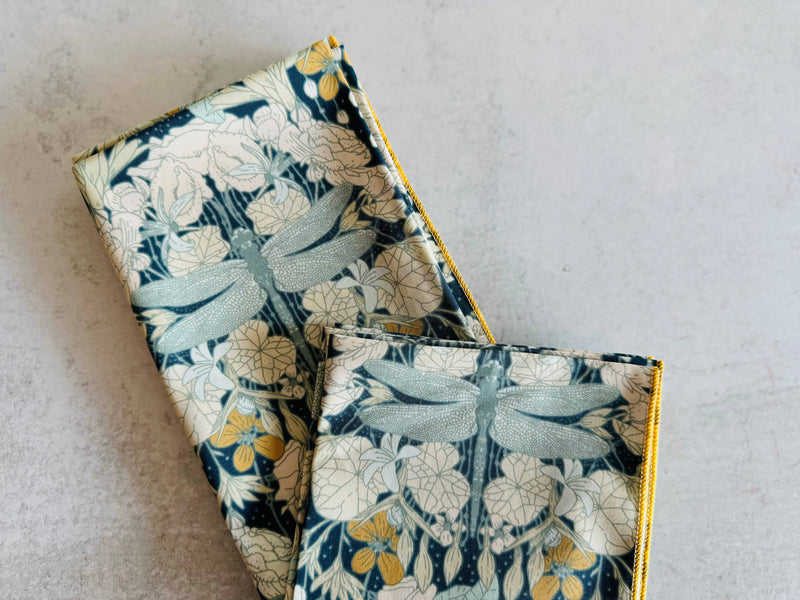 Dot and Army | Dragonflies at Twilight Cloth Napkins