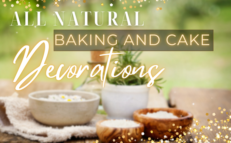 Lux Life Natural Edible Luster Dust in Super Gold displayed with bowls, illustrating its use in enhancing culinary presentations with a pearlescent finish.