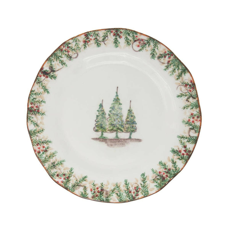 Arte Italica | Natale Christmas Dinner Plate.