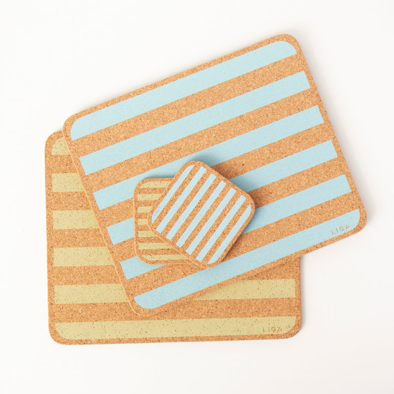 LIGA | Natural Block Cork Trivet